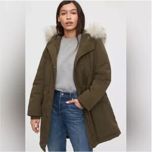Gap Cold Control Parka Fur Hood Jacket